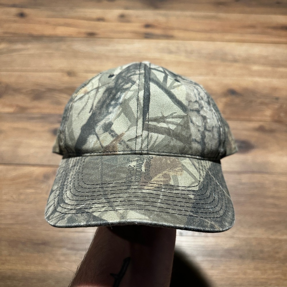 Signatures Camo Tree Bark Snapback Hat Mens OSFM